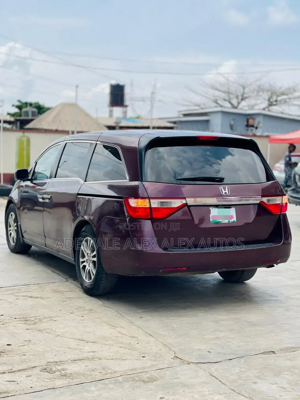 Honda Odyssey 2013 Burgundy