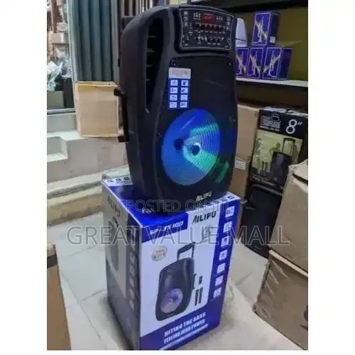 AILIPU 15" Bluetooth Rechargeable Wireless Public Address System