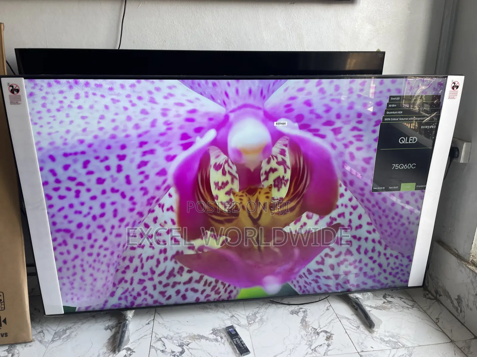 75” 2023/24 Samsung QLED AirSlim Designed Body Smart TV With Bixby