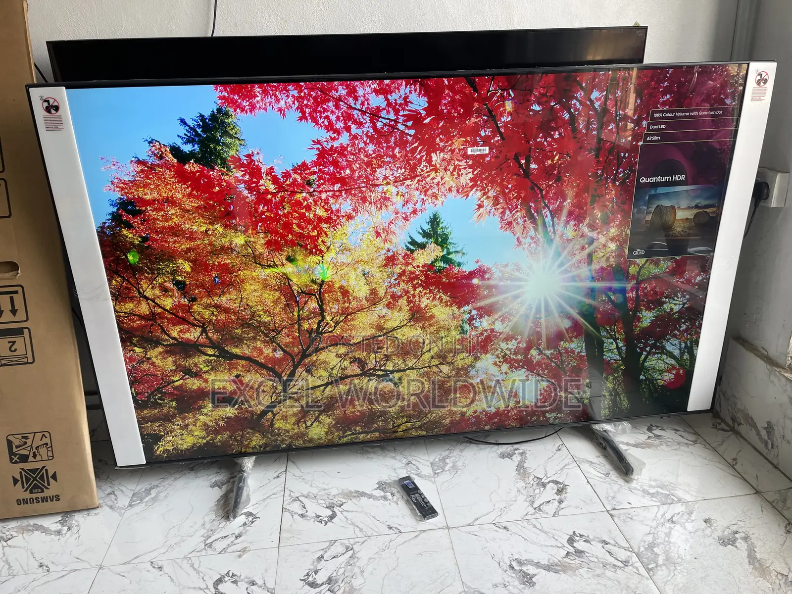 75” 2023/24 Samsung QLED AirSlim Designed Body Smart TV With Bixby