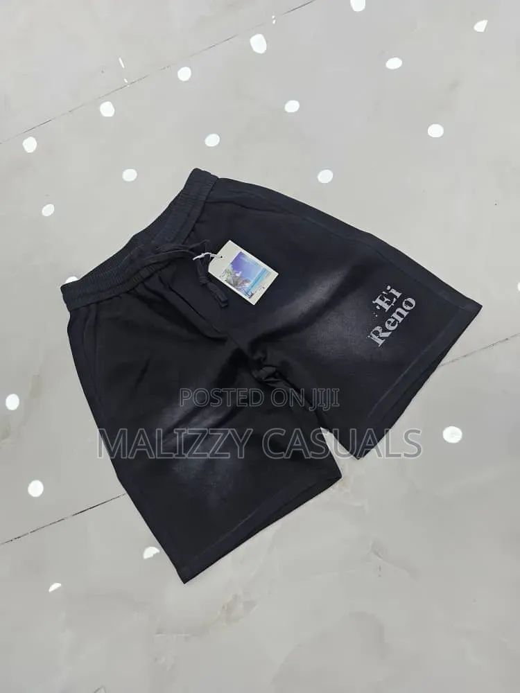 Premium Quality Black Washed Shorts for Men and Women / Premium Casual