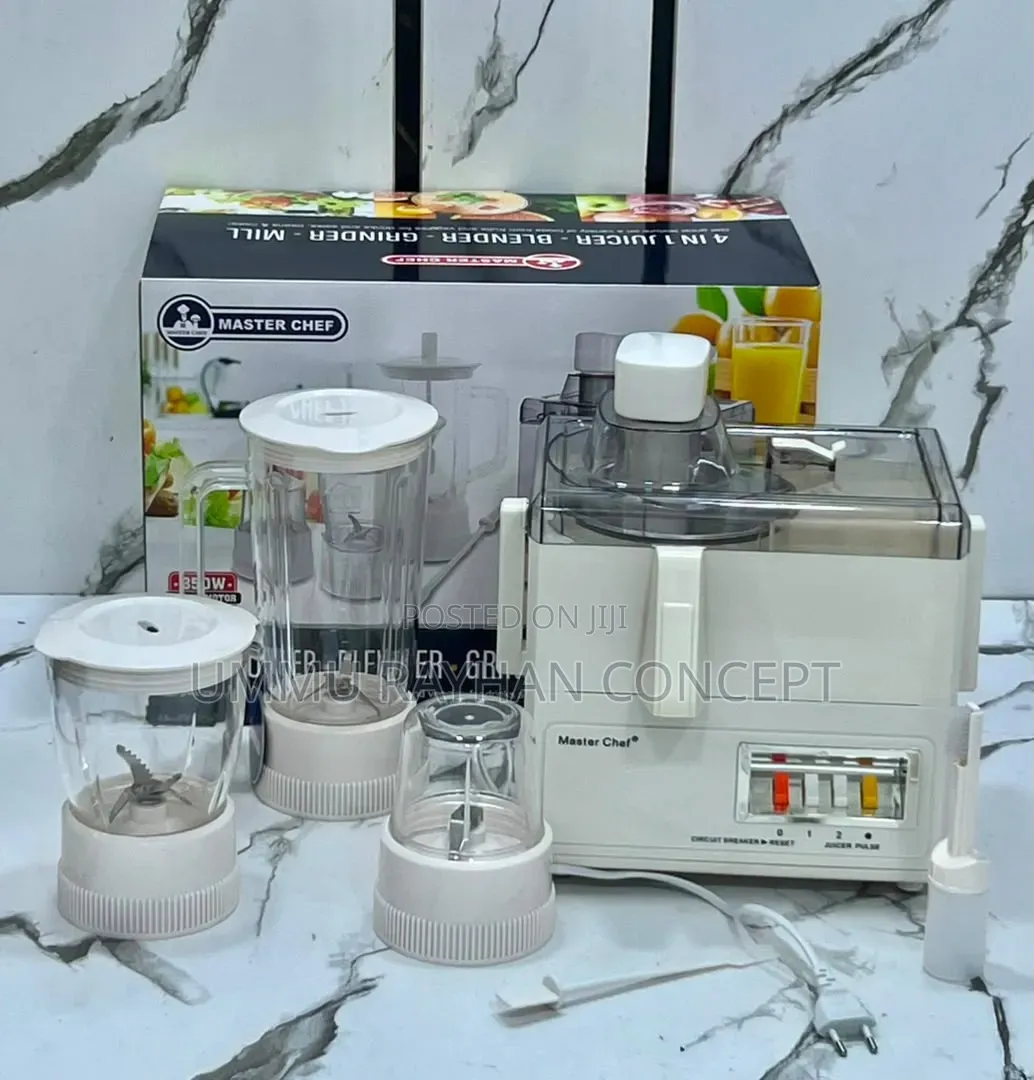 4 In1 Juicer,Blender , Grinder and Mill