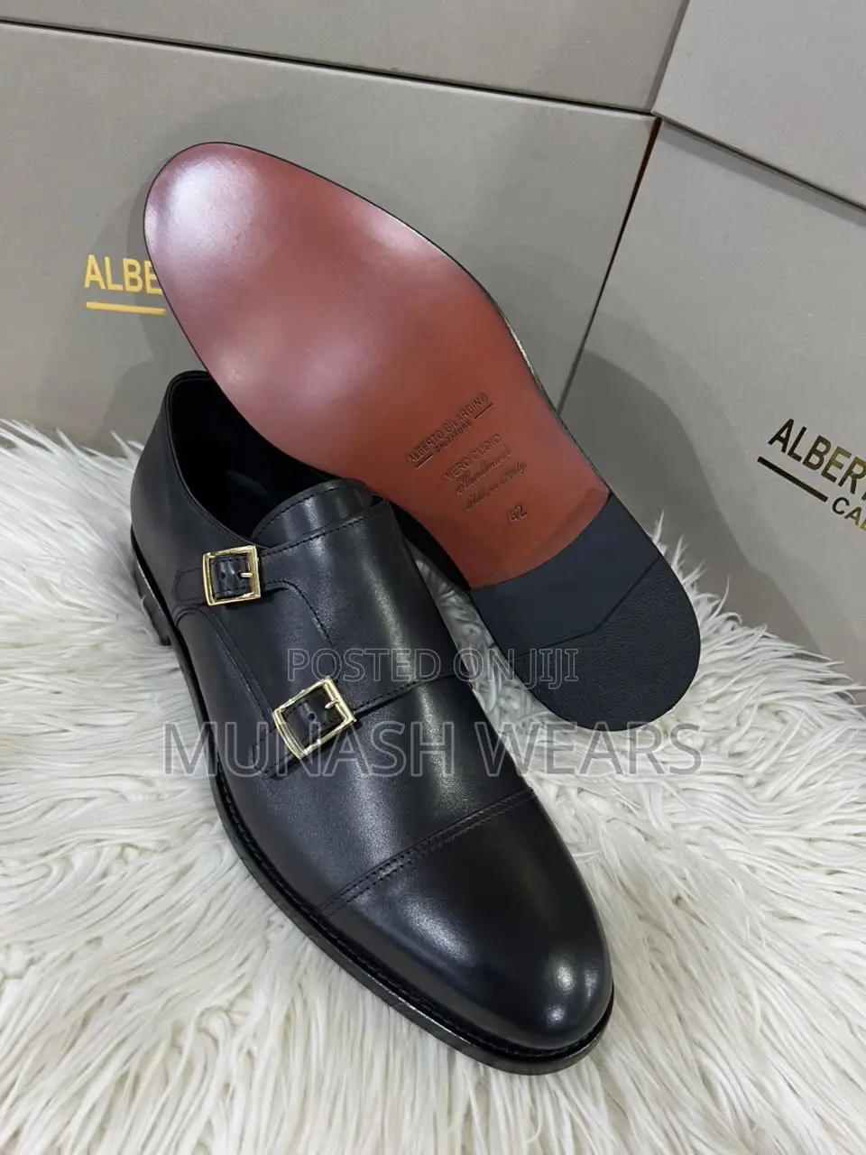 Italian Buckle Alberto Shoe 40-46