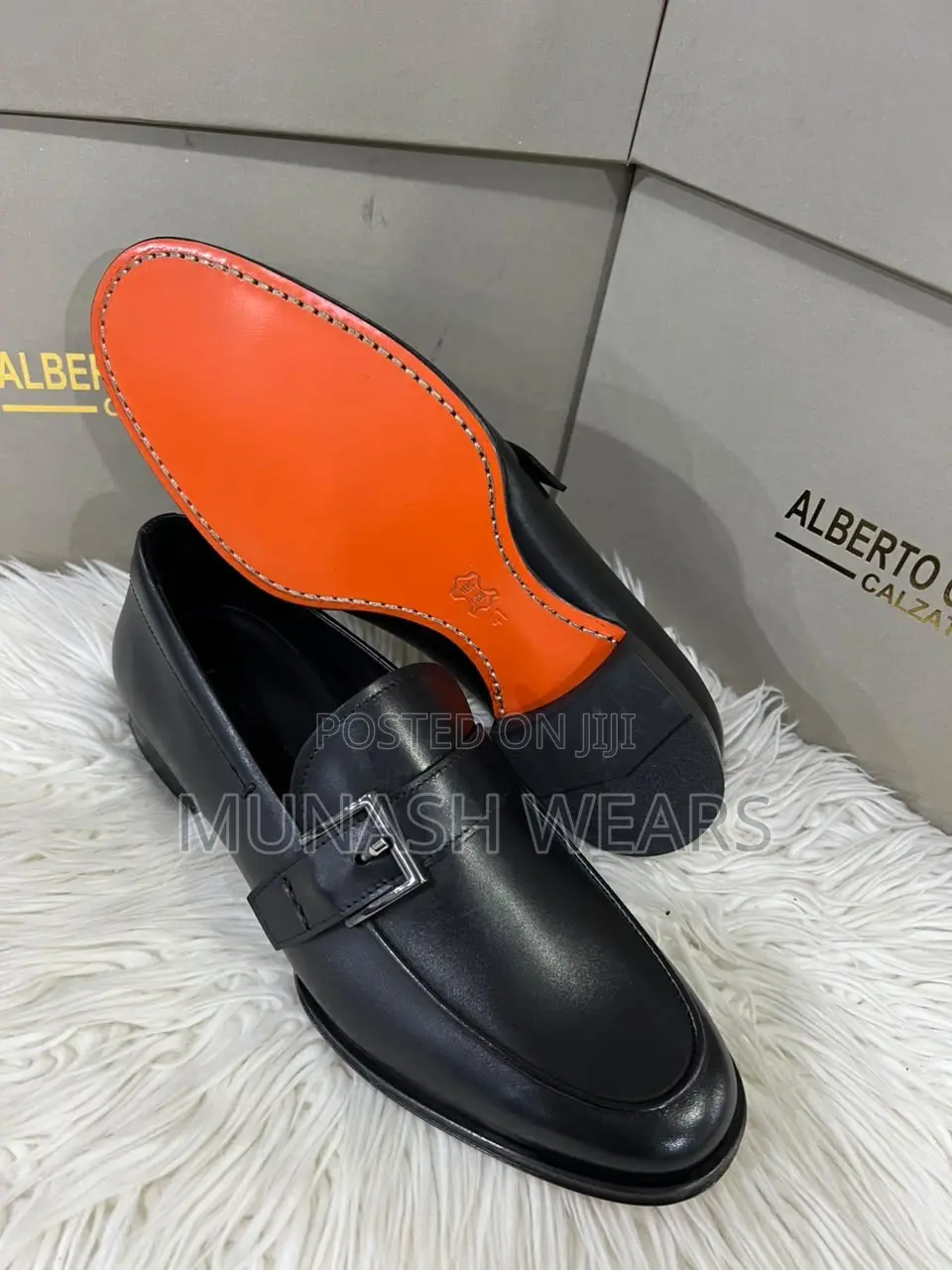 Italian Buckle Alberto Shoe 40-46