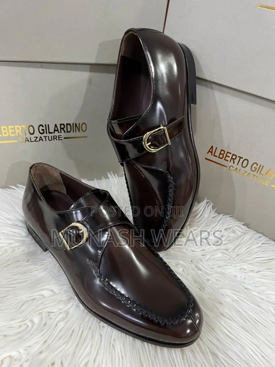Italian Buckle Alberto Shoe 40-46