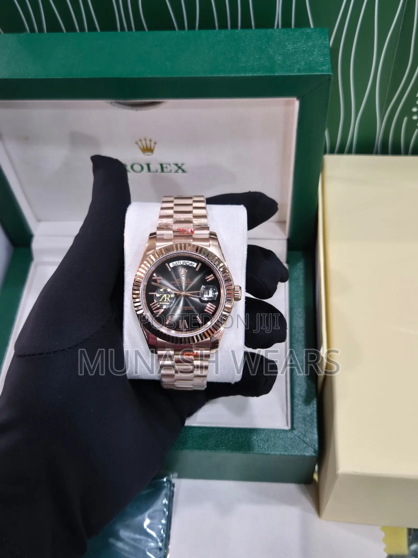 Rolex Day/Time Land Dweller Rose Gold and Gold Available