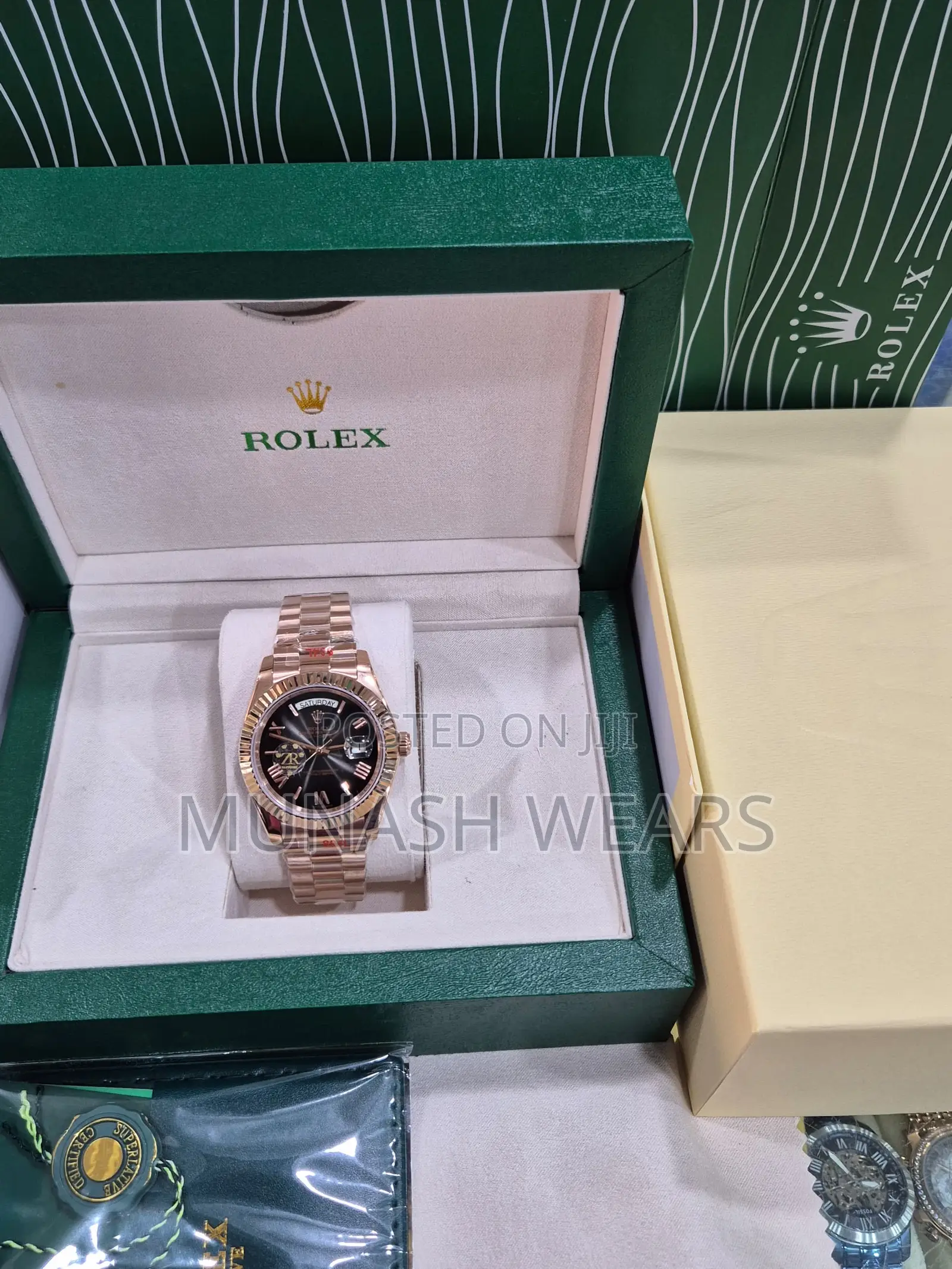 Rolex Day/Time Land Dweller Rose Gold and Gold Available