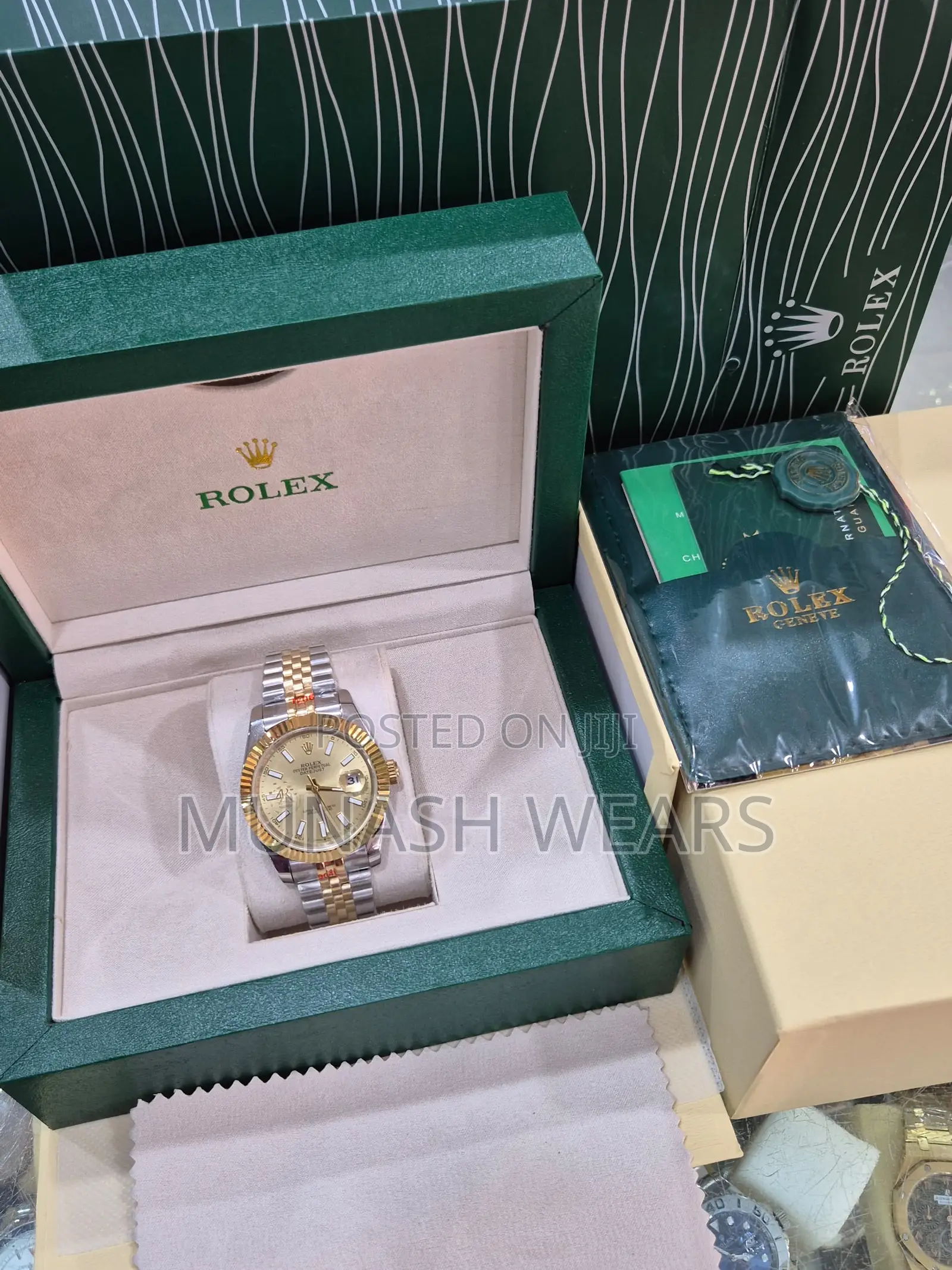 Rolex Day/Time Land Dweller Rose Gold and Gold Available