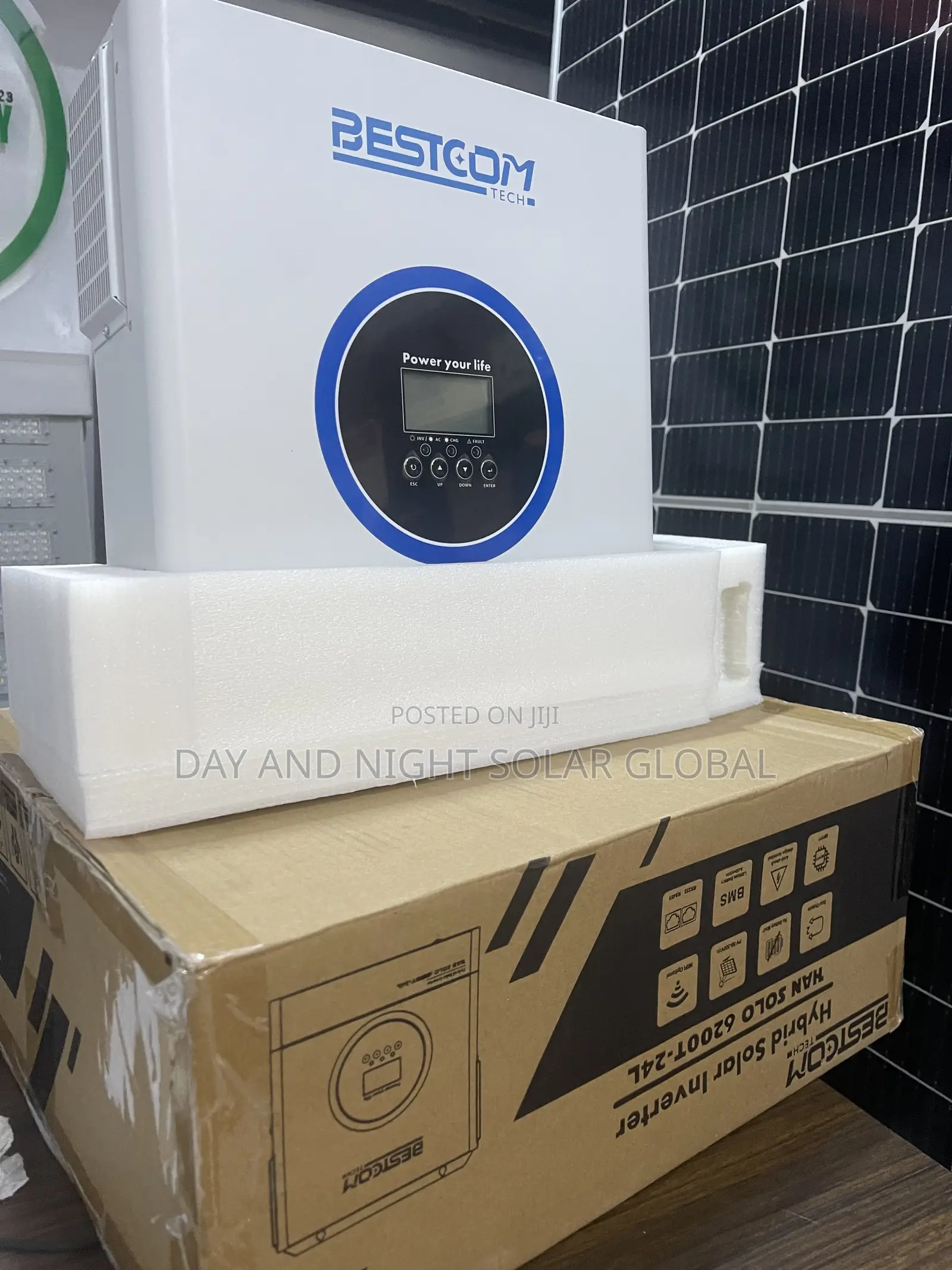 6.2kva Best Come Solar Hybrid Inverter 24v