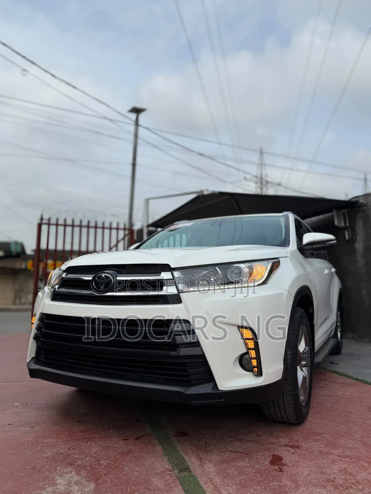 Toyota Highlander Limited Platinum 4x4 V6 (3.5L 6cyl 8A) 2017 White