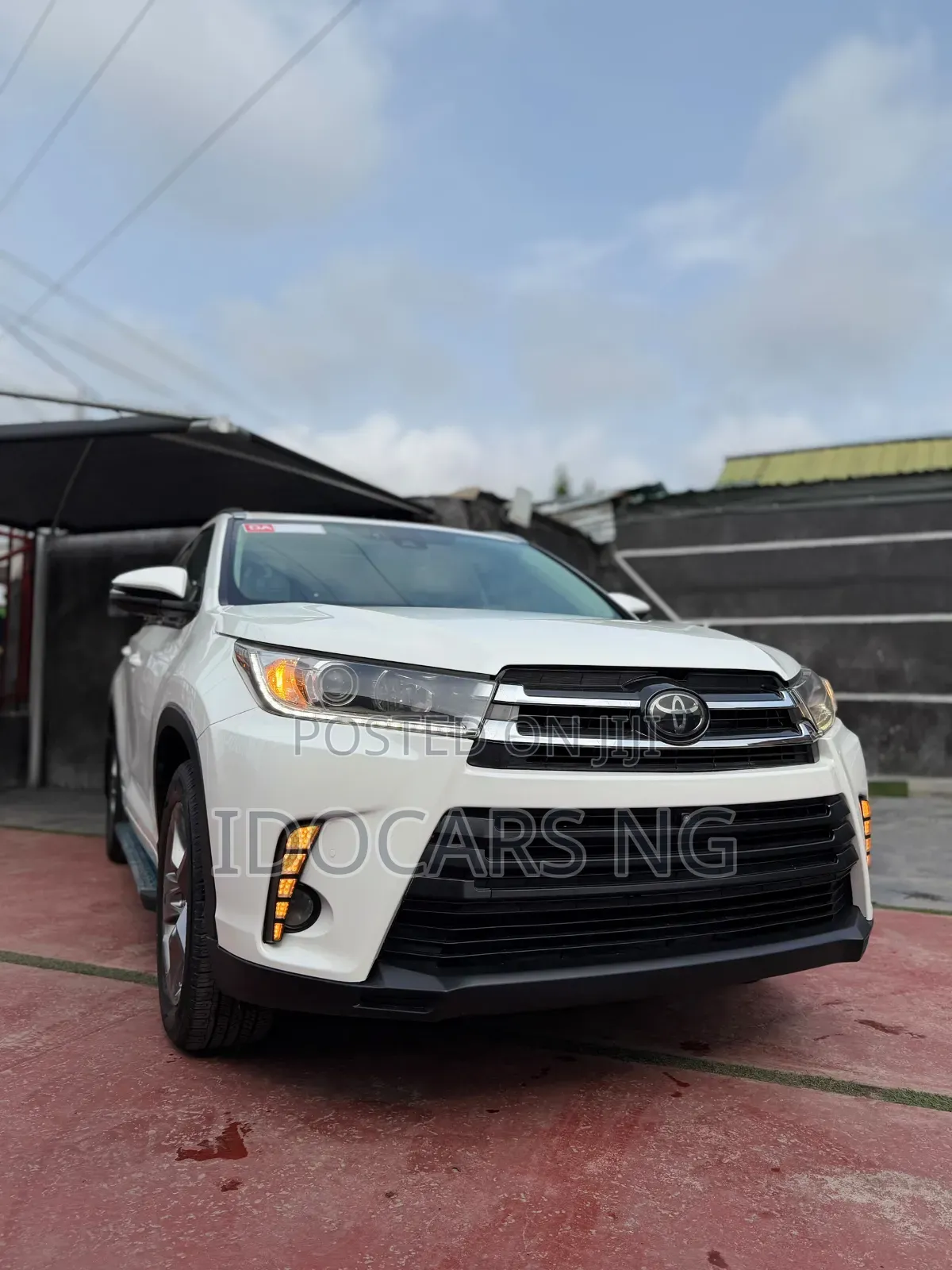 Toyota Highlander Limited Platinum 4x4 V6 (3.5L 6cyl 8A) 2017 White