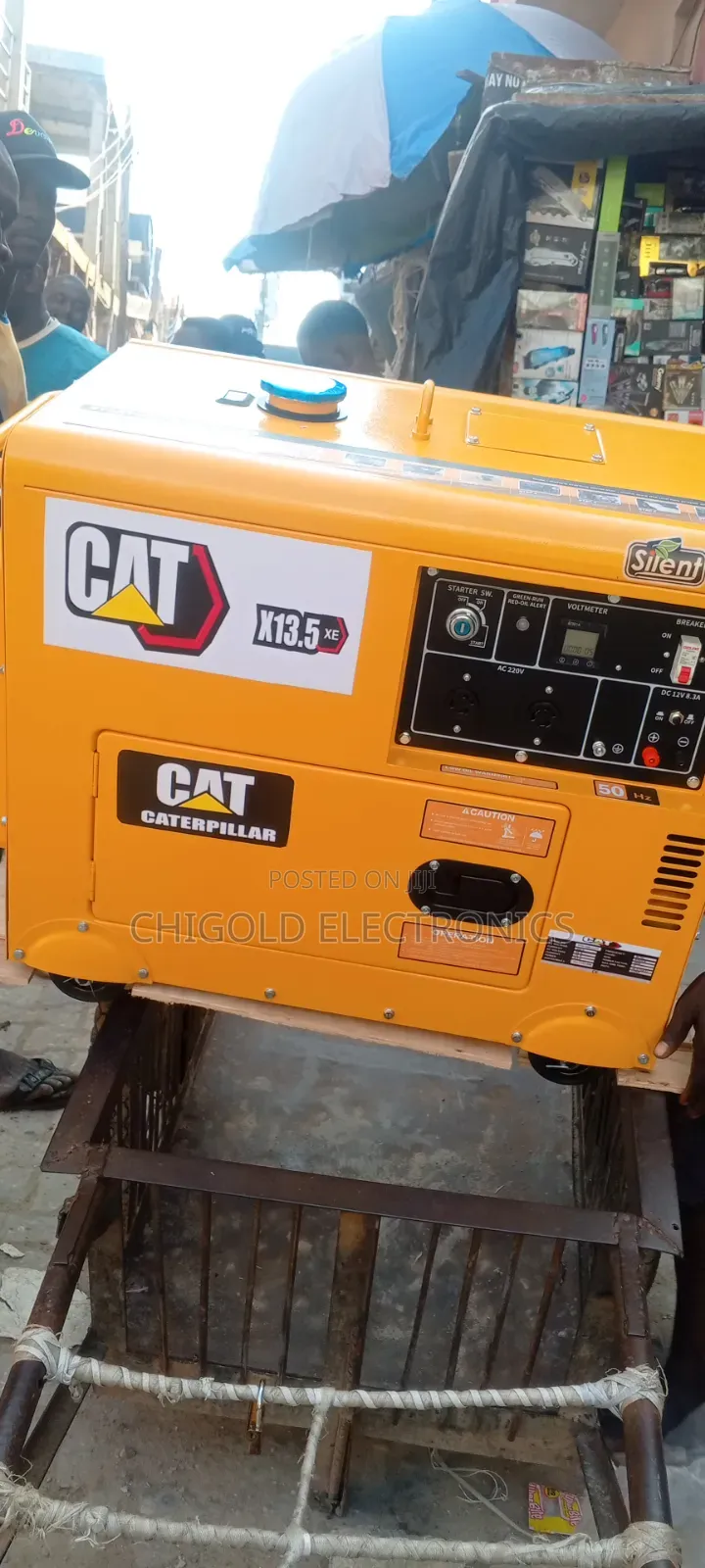 Cat Sun Prove Diesel Generator 13.5 kVA 100% Copper Coin