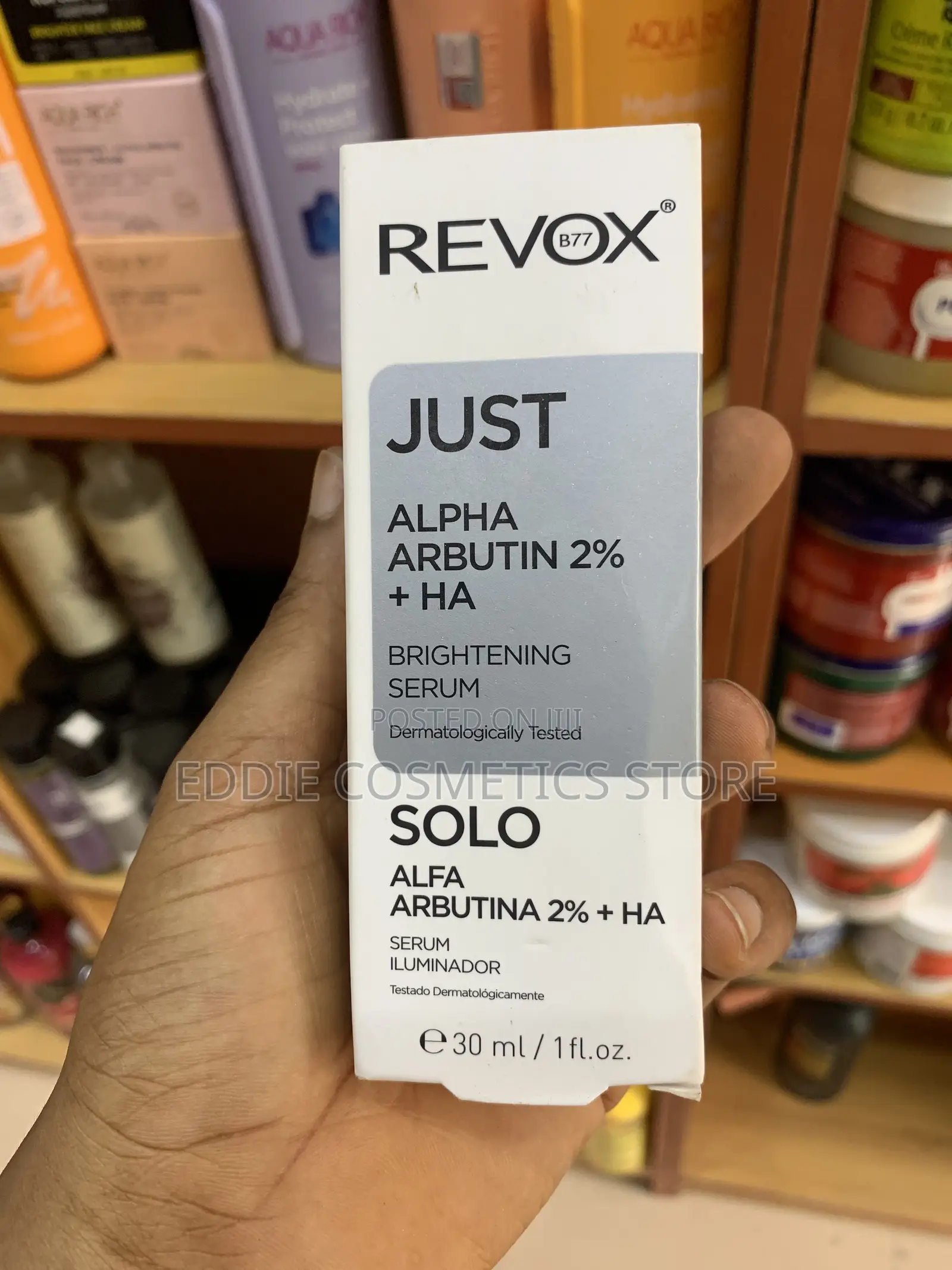 Revox B77 Just Alpha Arbutin 2% + HA Brightening Face Serum 30ml