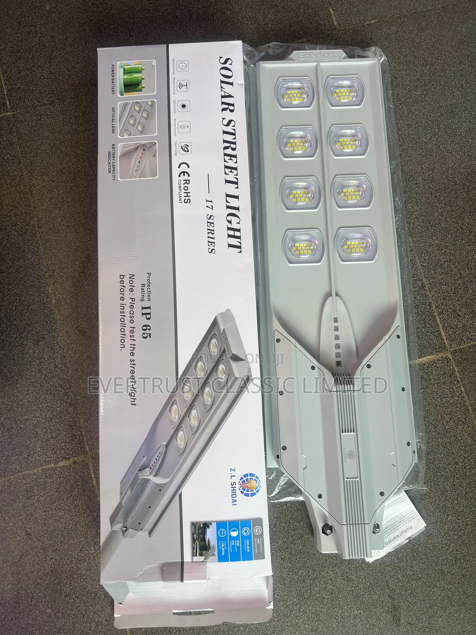 400w Mini Industrial Solar Street Light