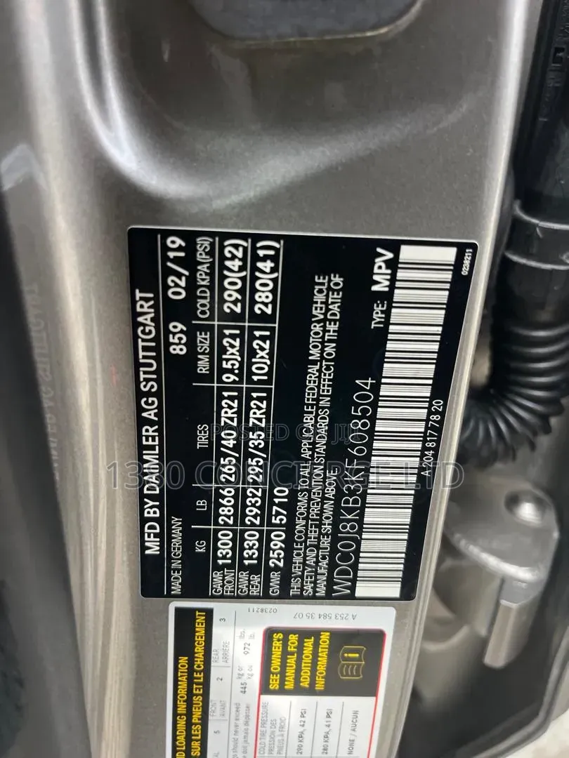 Mercedes-Benz GLC-Class 2019 Gold