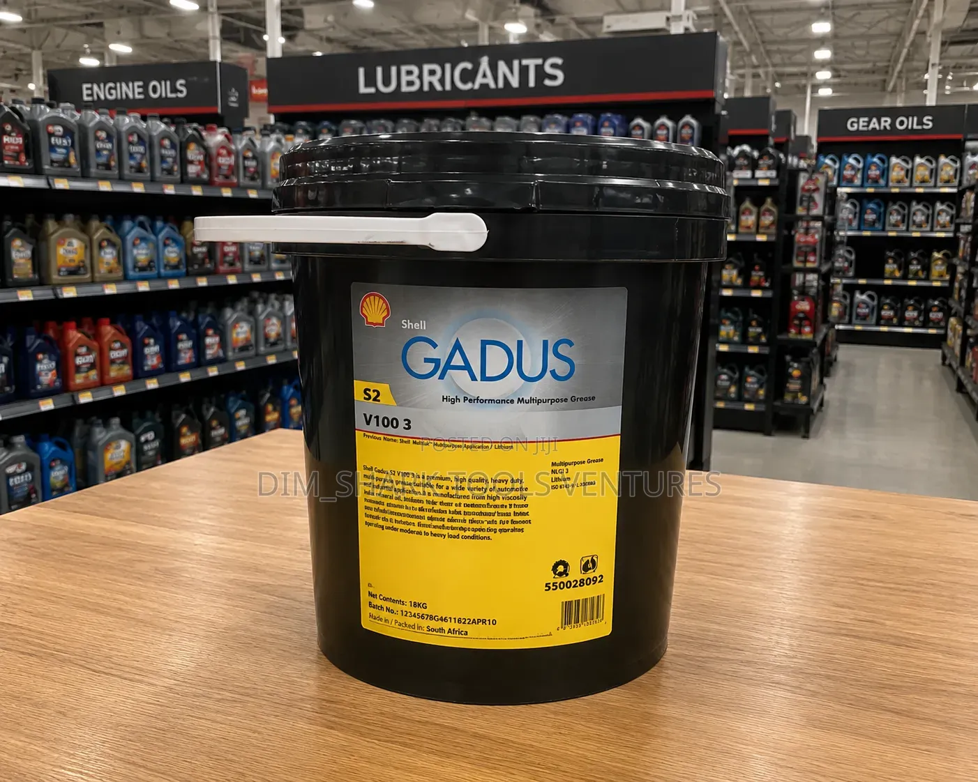 18 Kg Bucket of Shell Gadus S2 V100 3