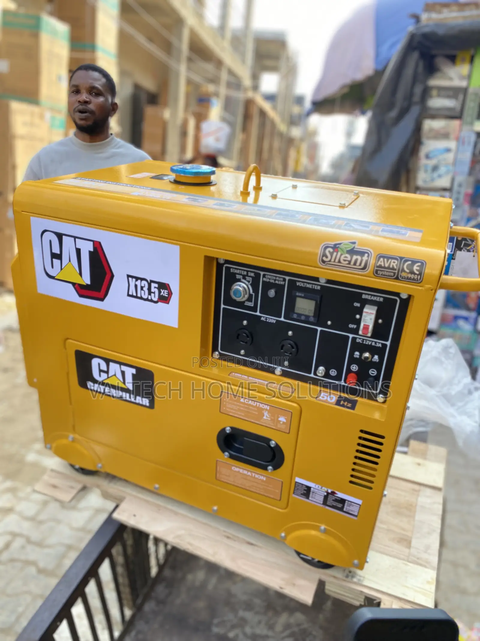 Original CAT 13.5KVA Diesel Generator – Built for Heavy Duty