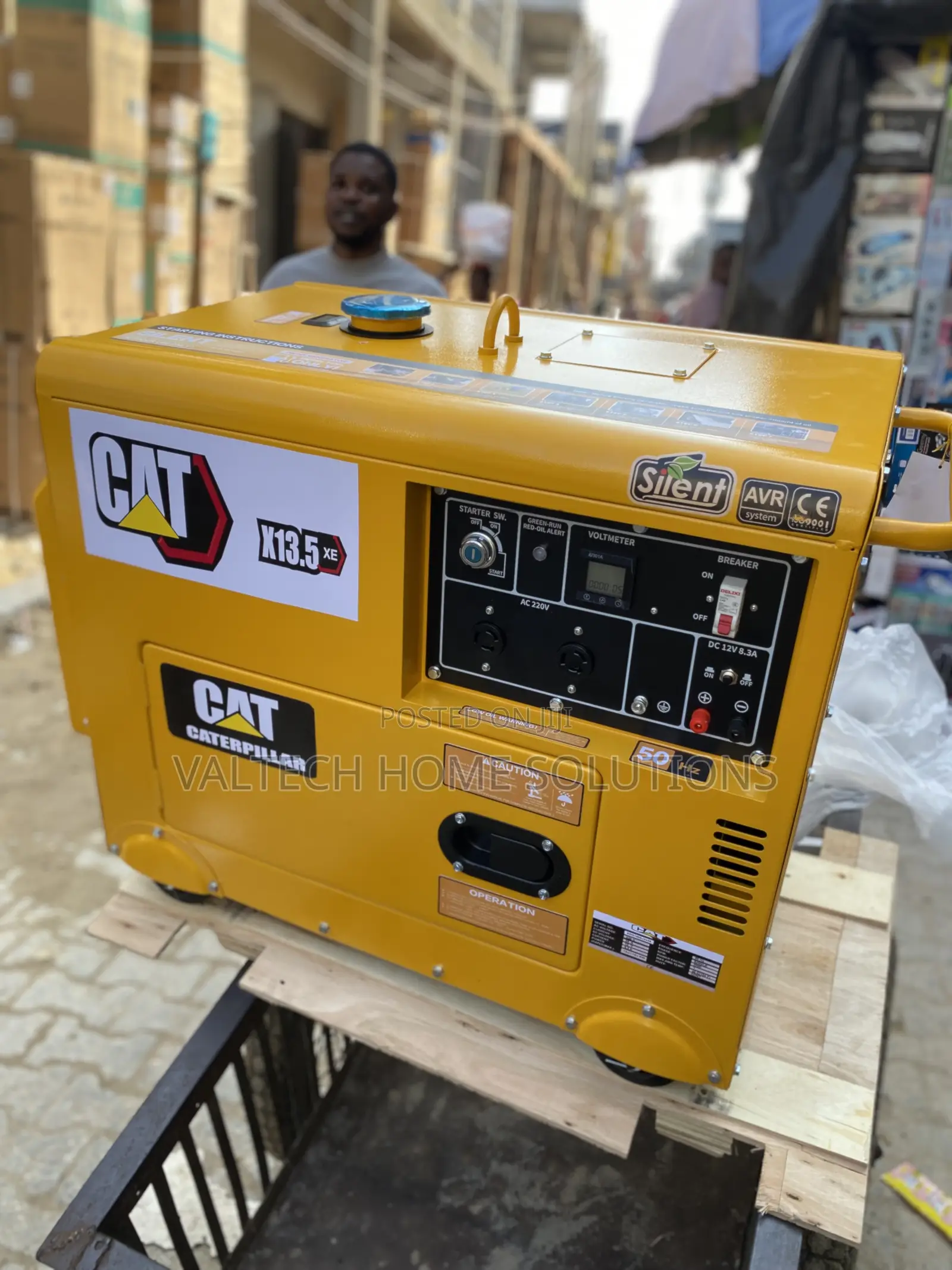Original CAT 13.5KVA Diesel Generator – Built for Heavy Duty