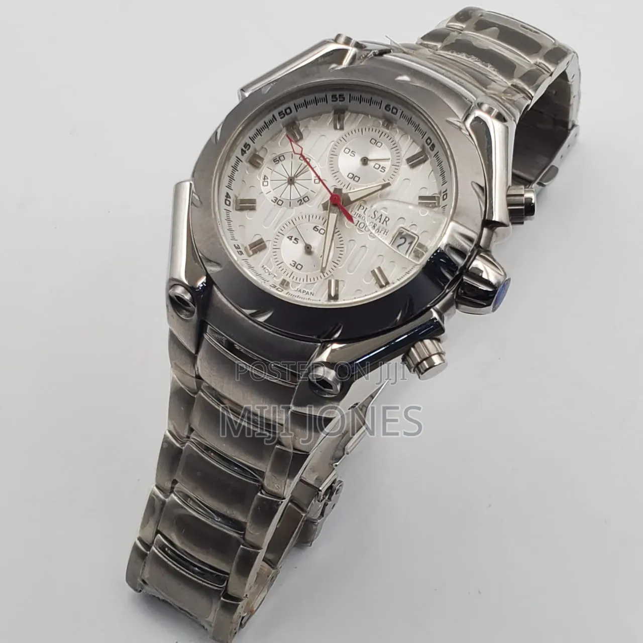 *Formal Men's Watch With Metal Chain Bracelet - New*
