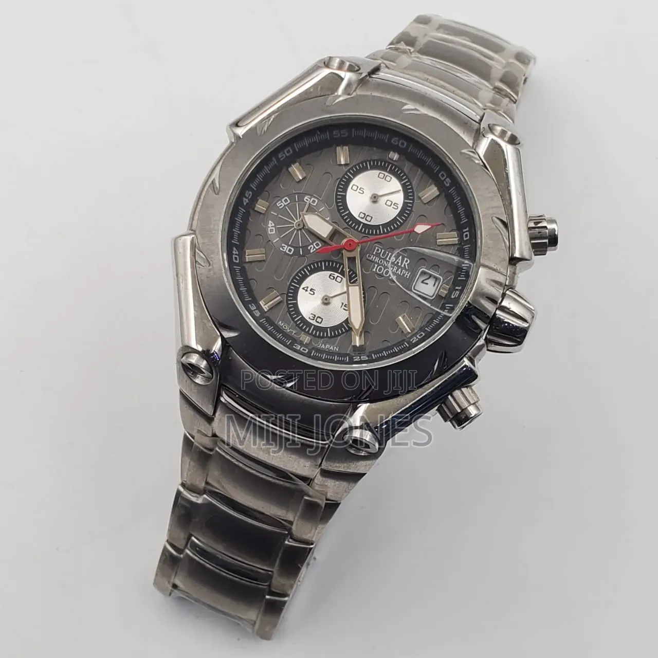 *Formal Men's Watch With Metal Chain Bracelet - New*