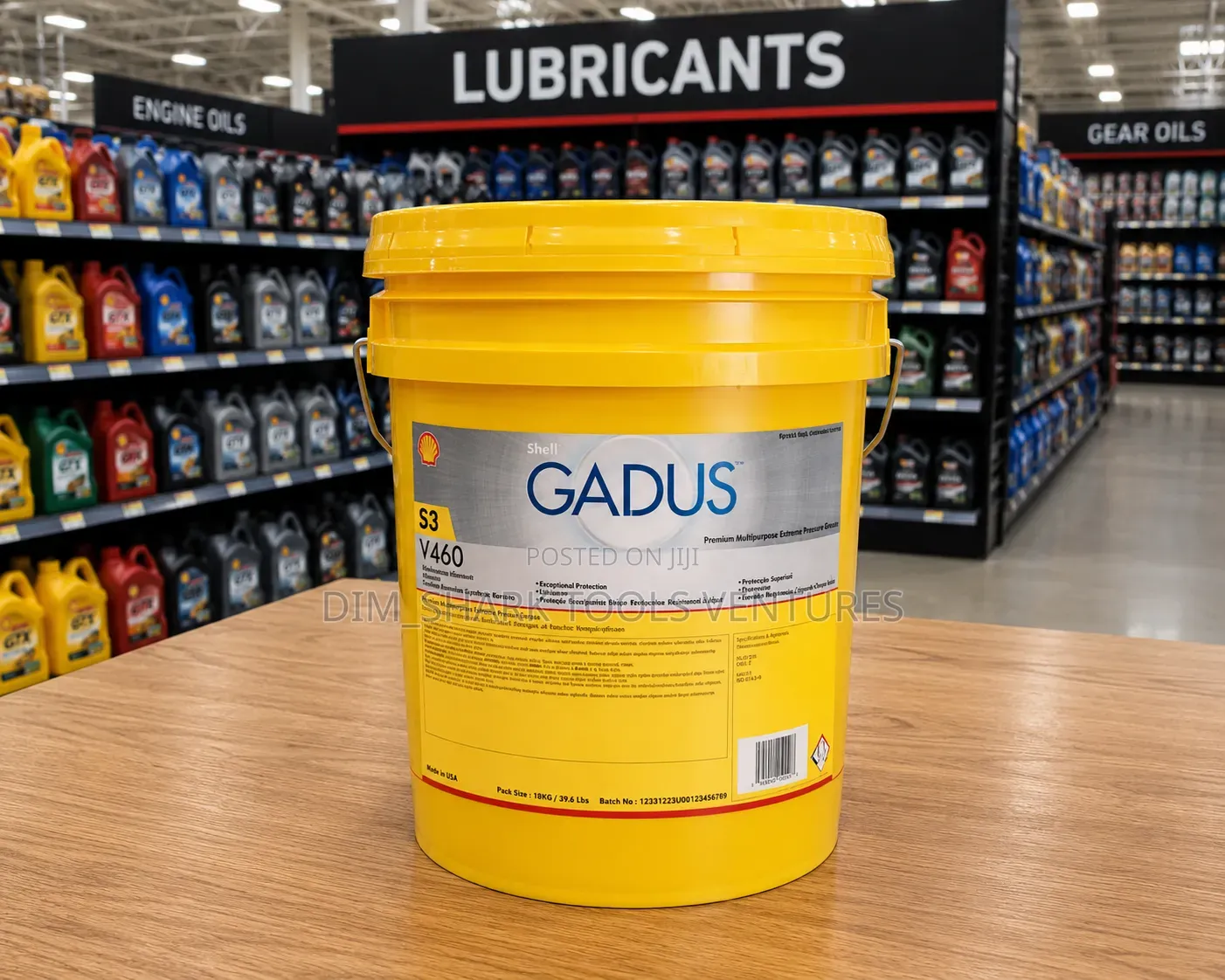 18KG Bucket of Shell Gadus S3 V460 Premium Multipurpose Grease
