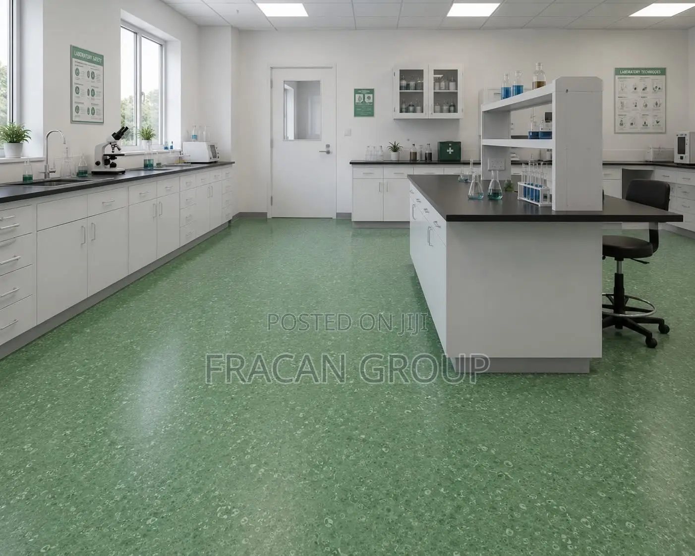 Hospital Homogenous Vinyl Carpet