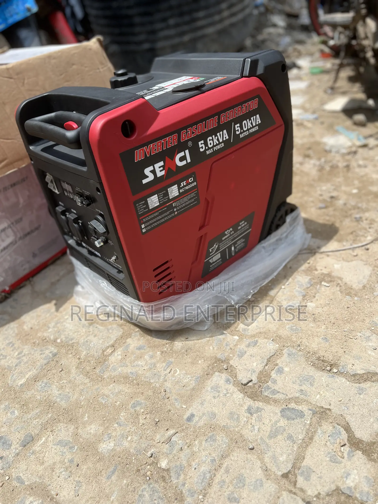 Senci 5.6kva Petrol Generator Button Start