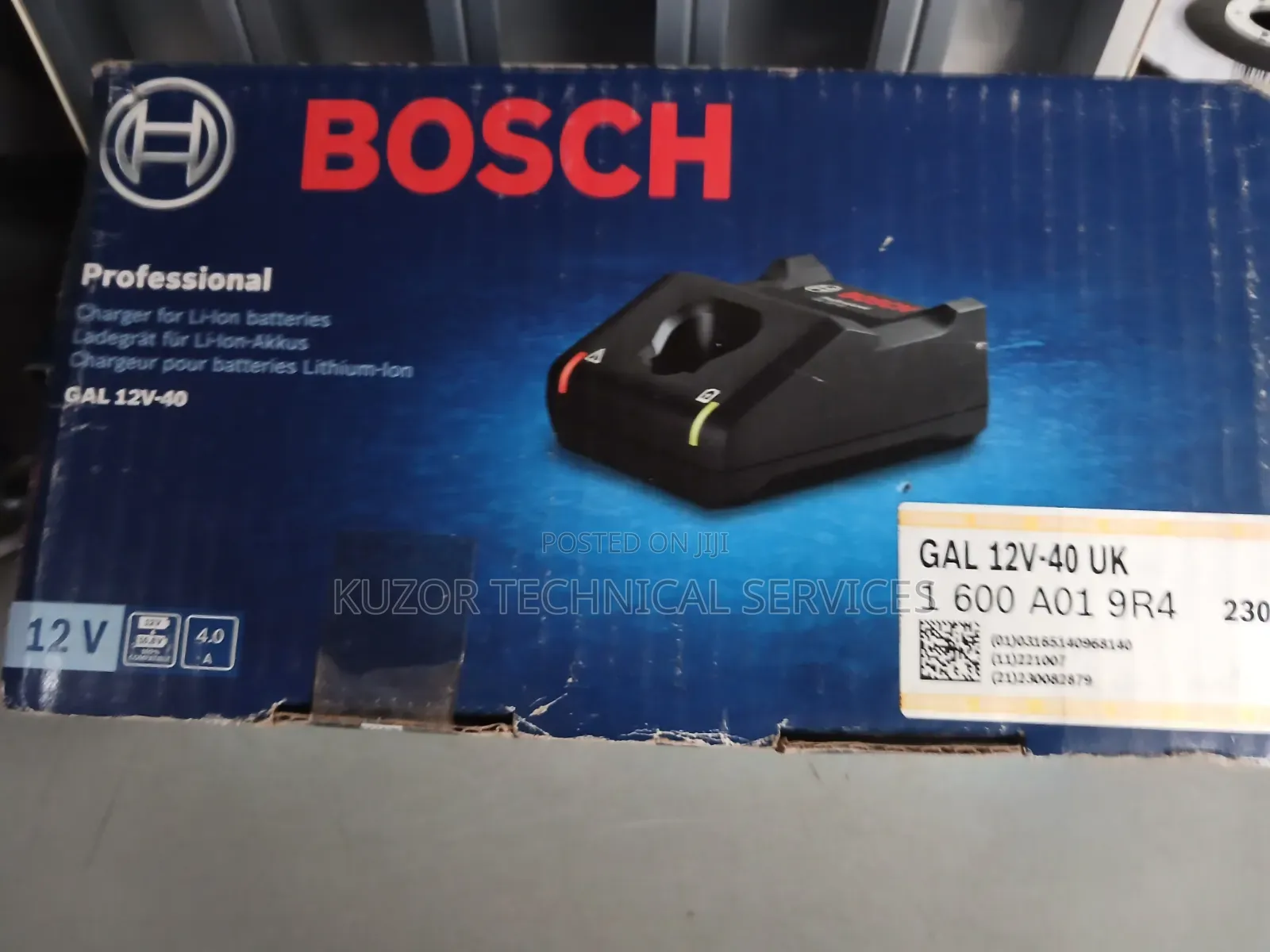 GAL 12v-40 UK Starter Charger Kit