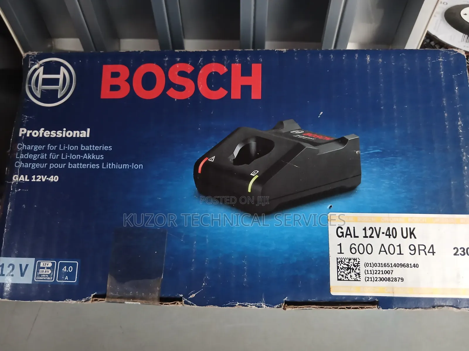 GAL 12v-40 UK Starter Charger Kit