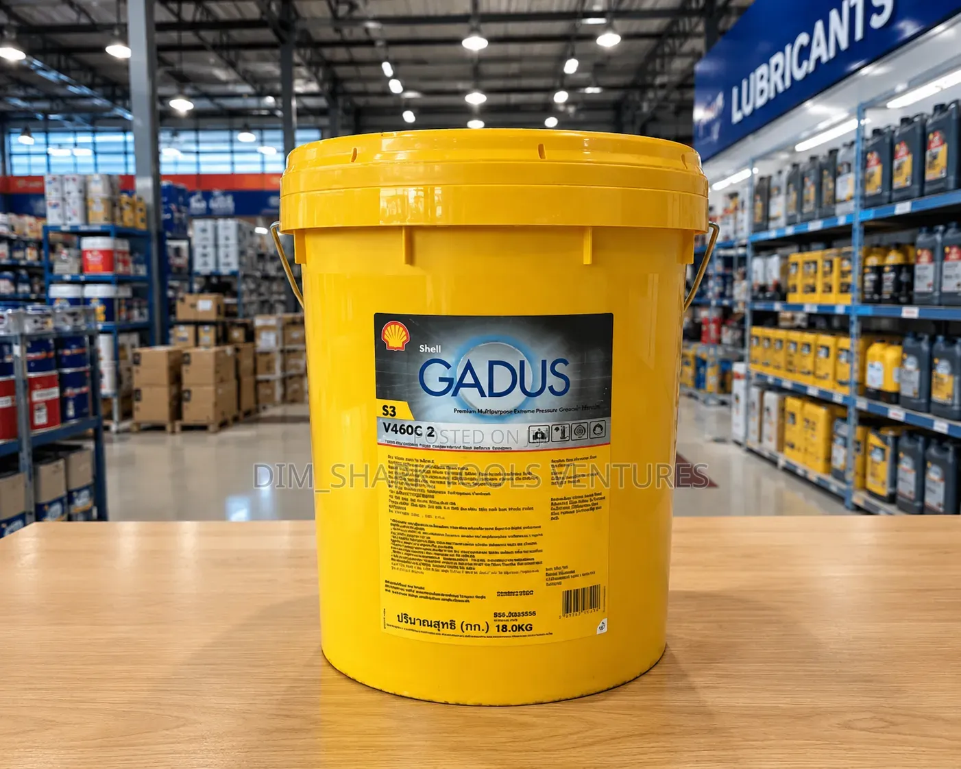 18kg Pail Shell Gadus S3 V460C 2 Premium Multipurpose-Pressure Grease