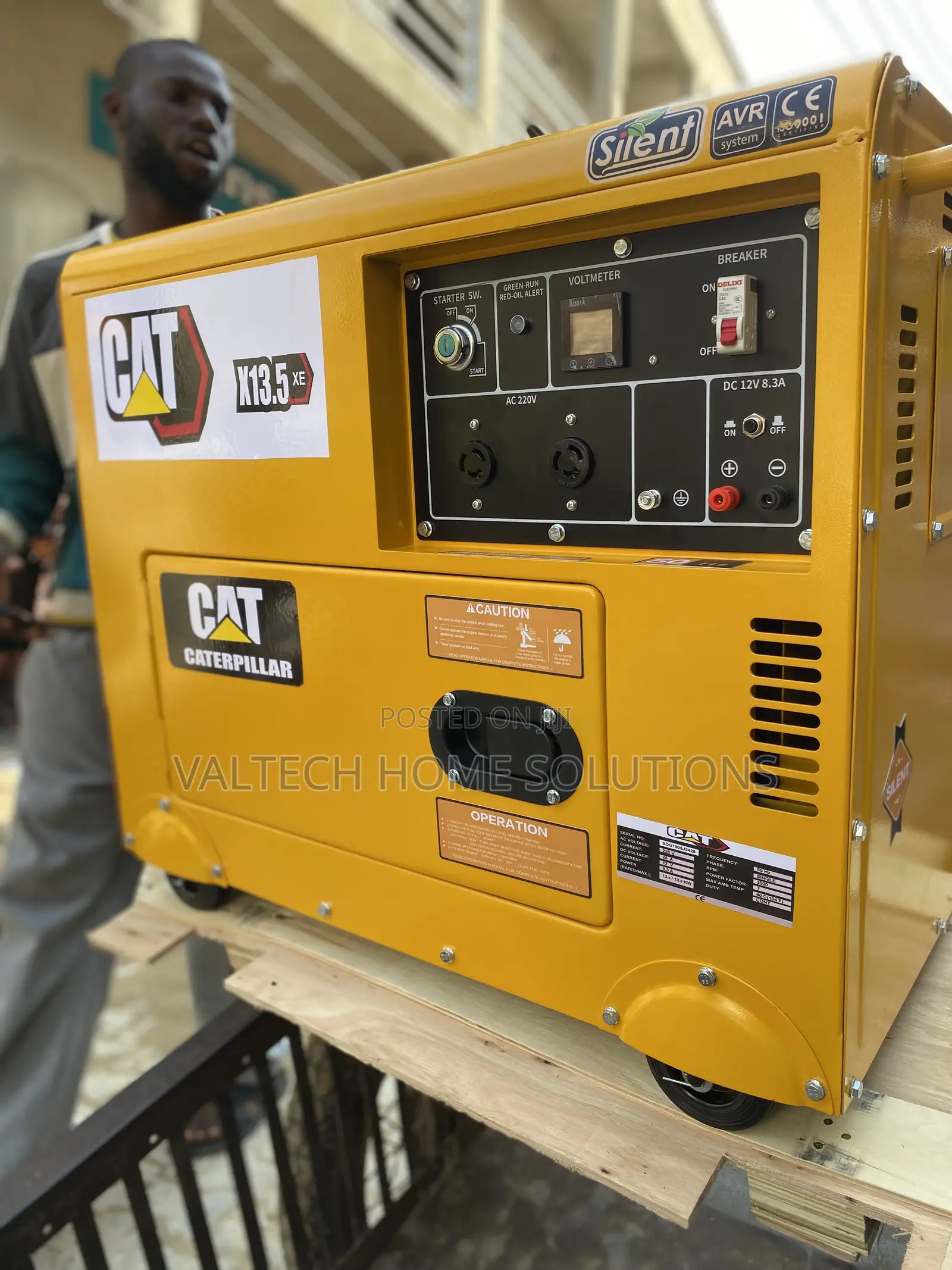 12. 5KVA CAT Diesel Generator – Designed for Serious Power