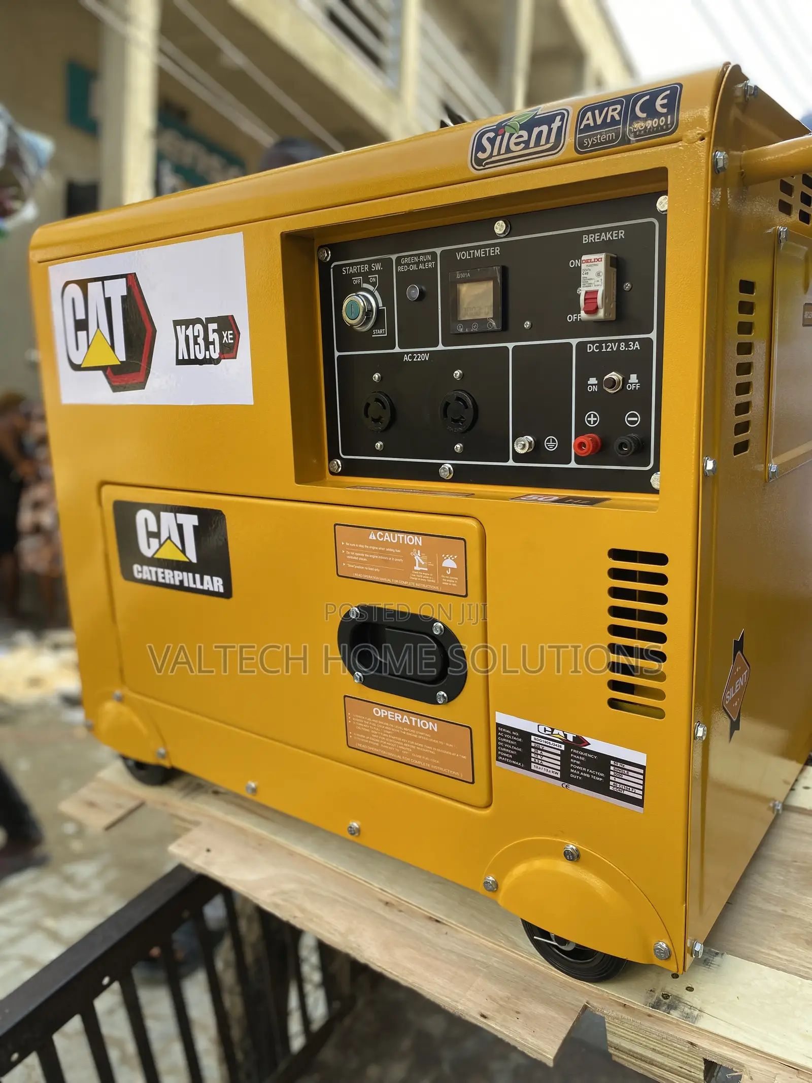 12. 5KVA CAT Diesel Generator – Designed for Serious Power