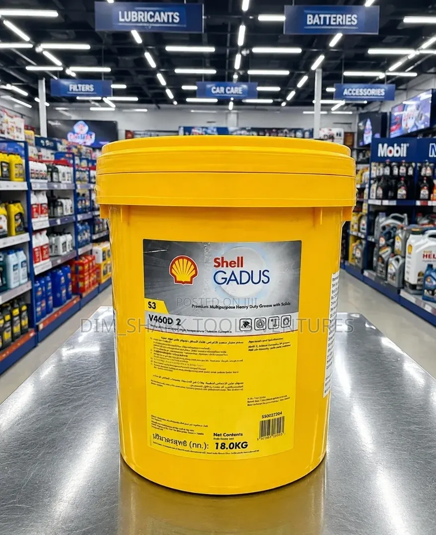 18kg of Shell Gadus S3 V460D 2 Premium Multipurpose Heavy-Duty Grease