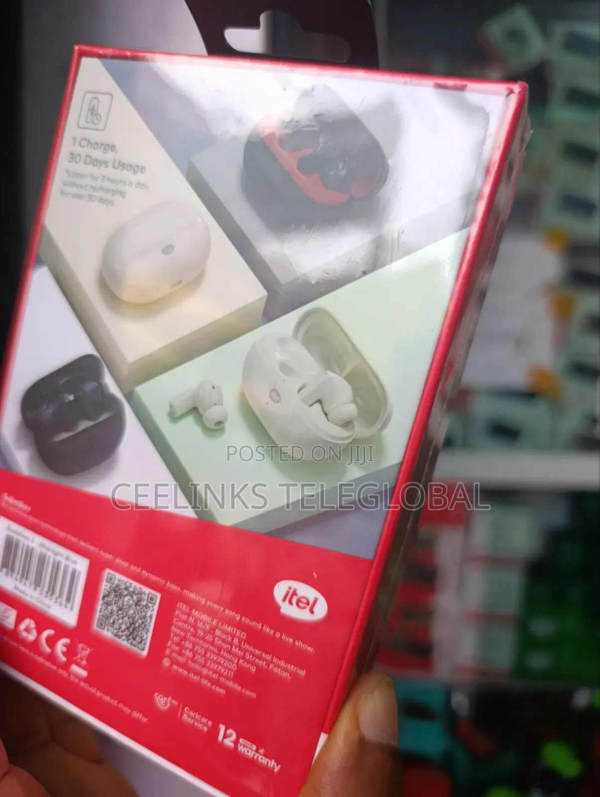 Itel Buds Neo 3 Super Bass ENC BT 5.3 Ear Buds - Black