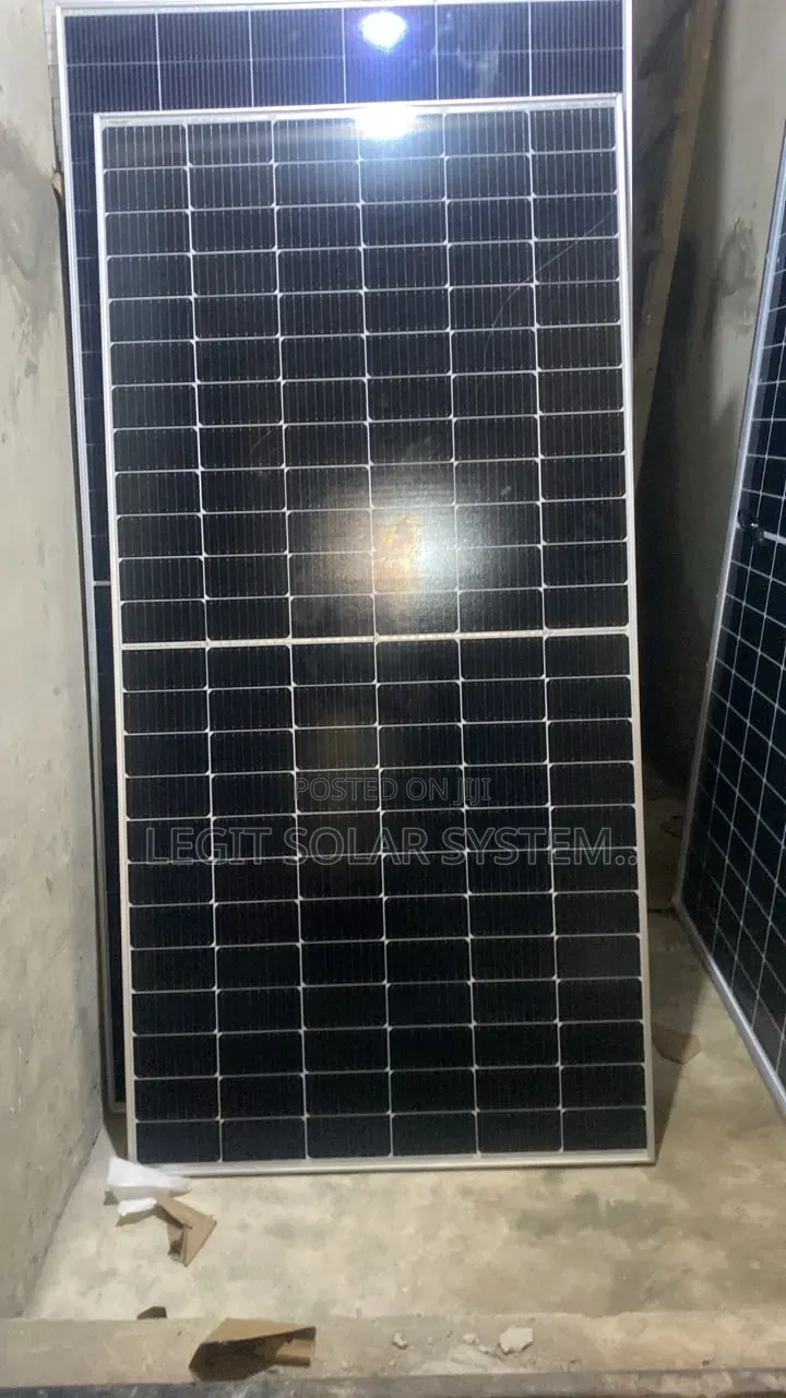 600w Bifacial Panels