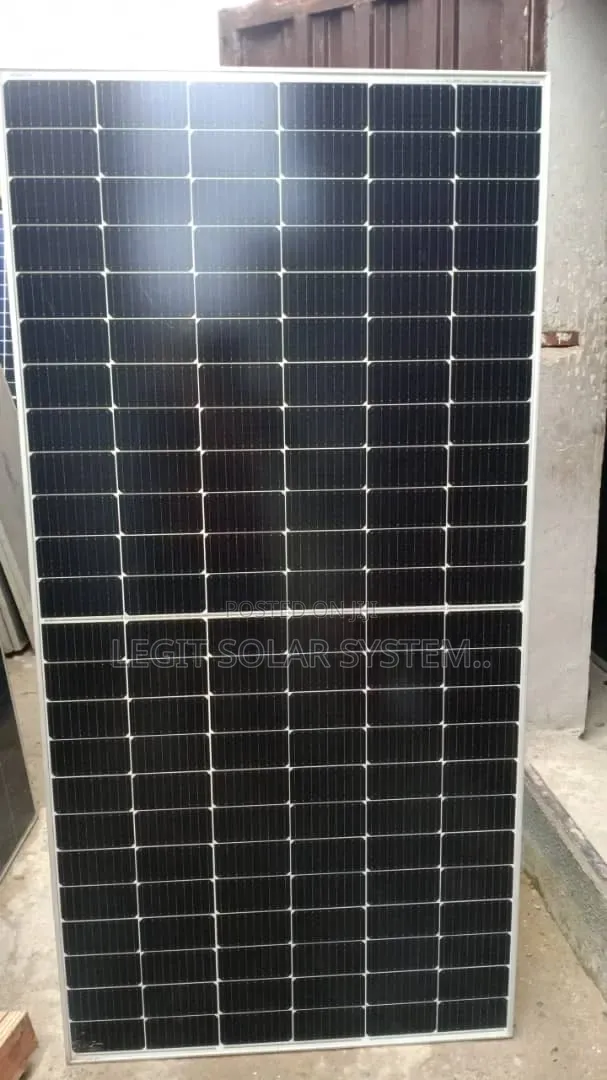 600w Bifacial Panels