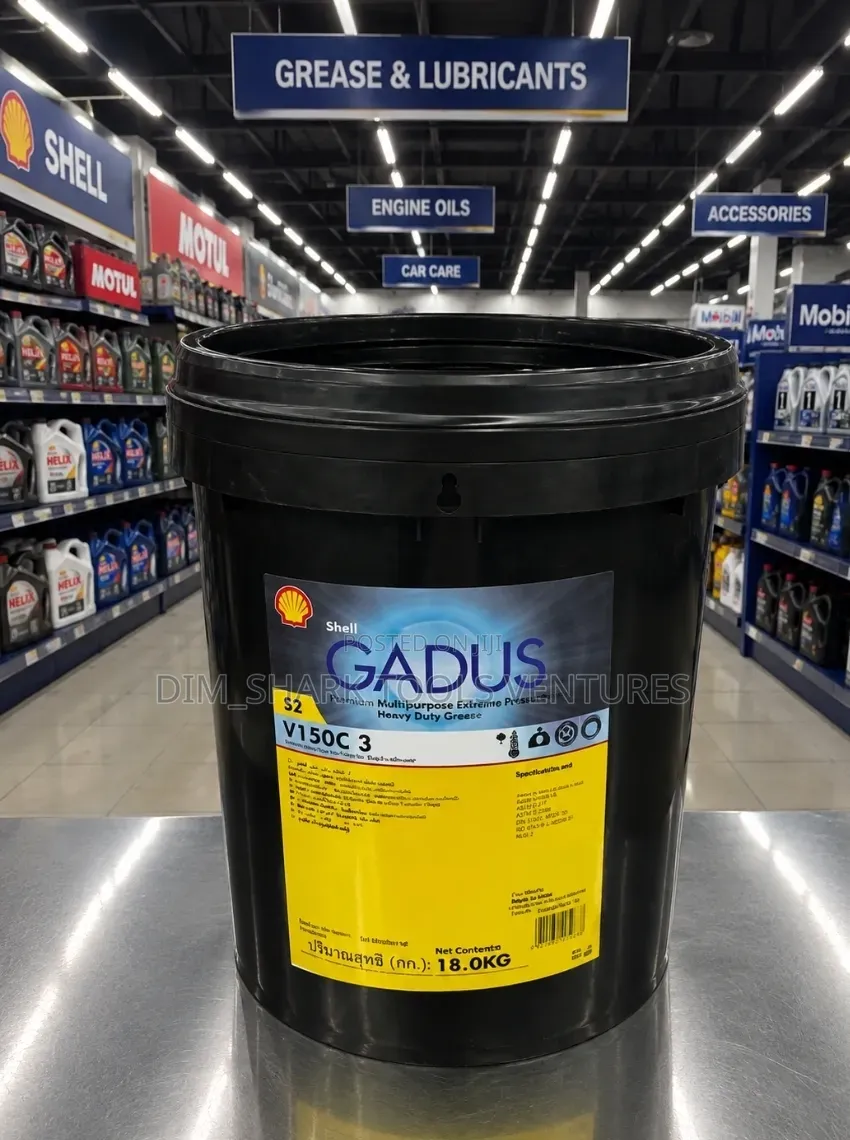 18.0 Kg Bucket of Shell Gadus S2 V150C 3 Heavy Duty Grease