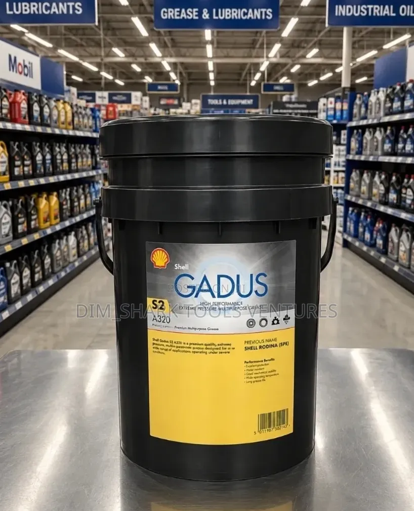 20L of Shell Gadus S2 A320 2,extreme Pressure(EP)multipurpose Grease