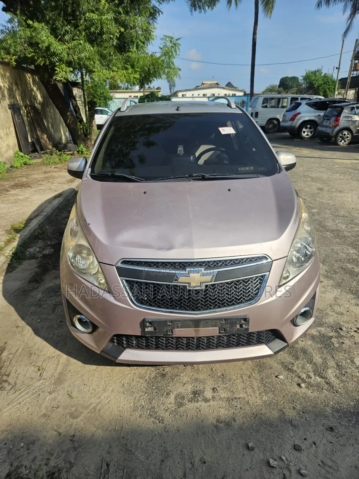 Chevrolet Spark 2012 Pink