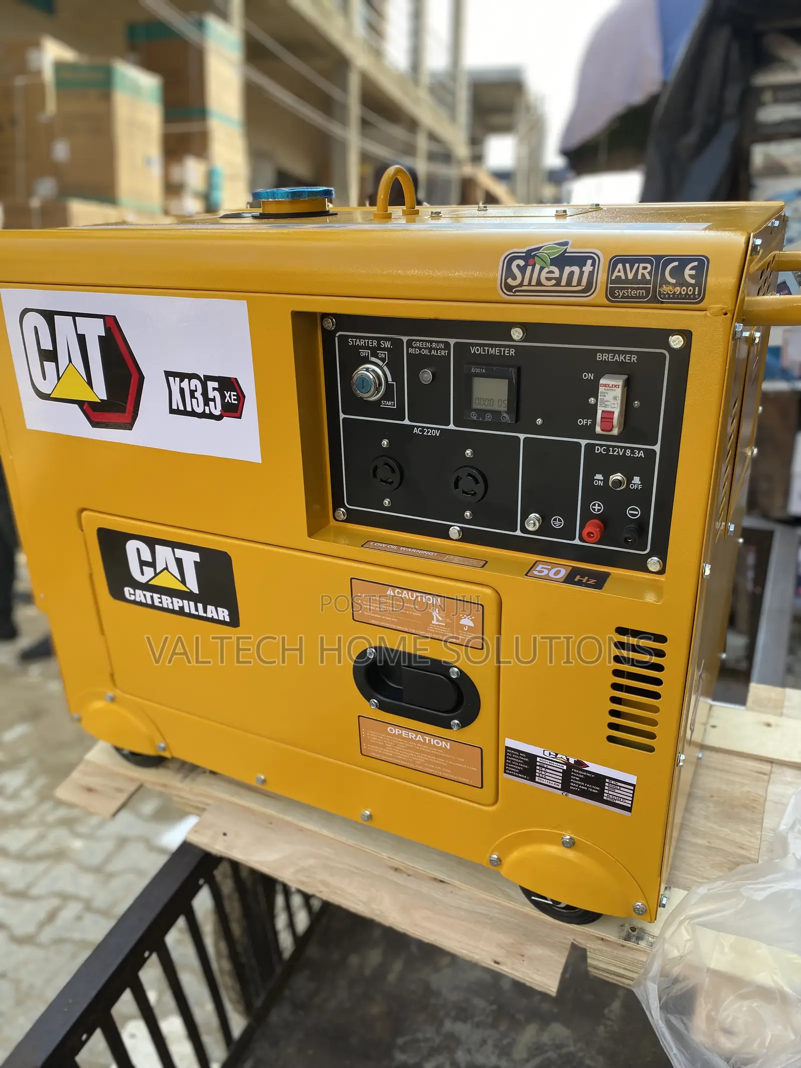 15. 5KVA CAT Soundproof Generator – Strong and Efficient