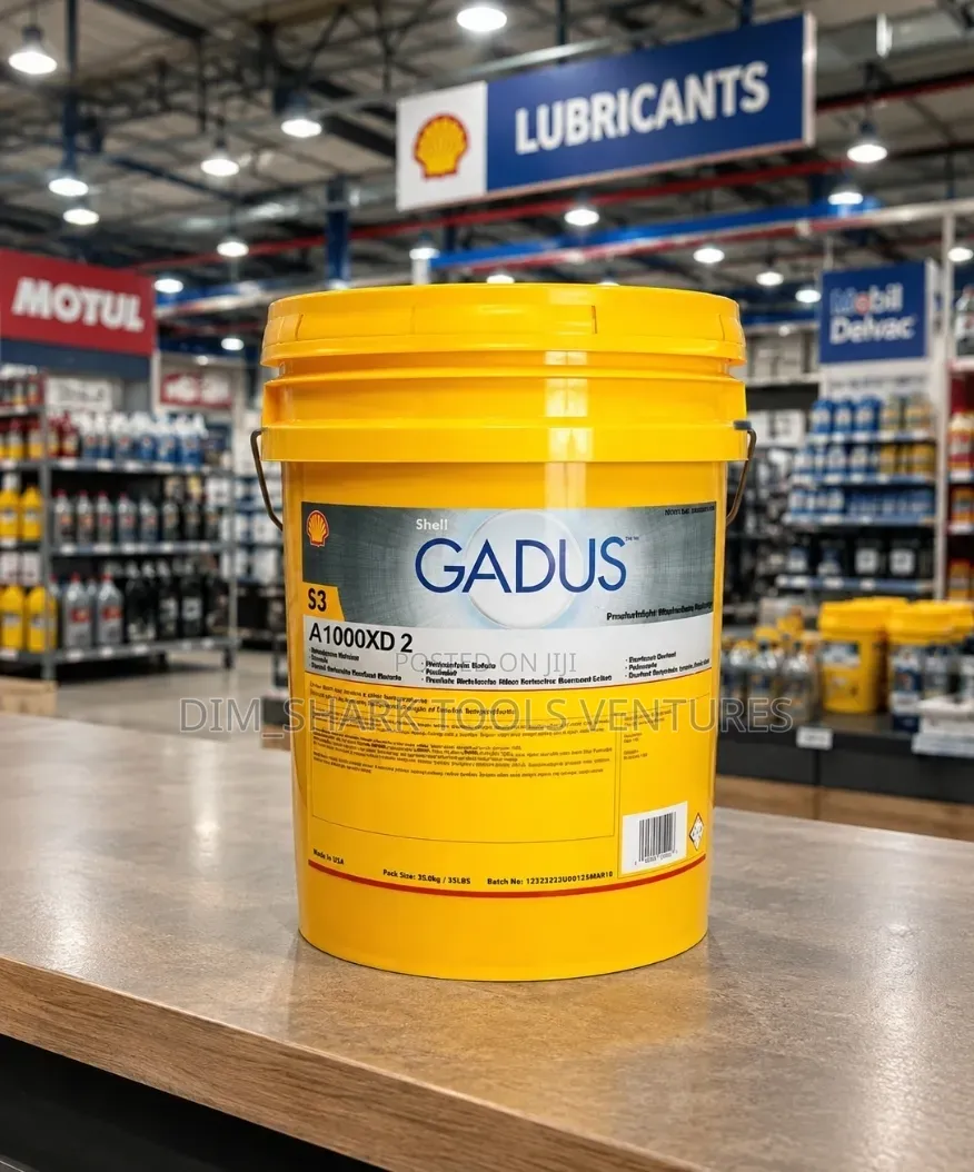 18kg Shell Gadus S3 A1000XD 2,a Premium Heavy-Duty Calcium-Soap Grease