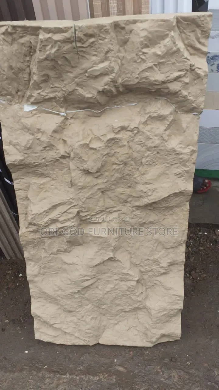 Premium PU Stone Wall Panel – 3D Decorative Wall Cladding (4ft × 2ft)