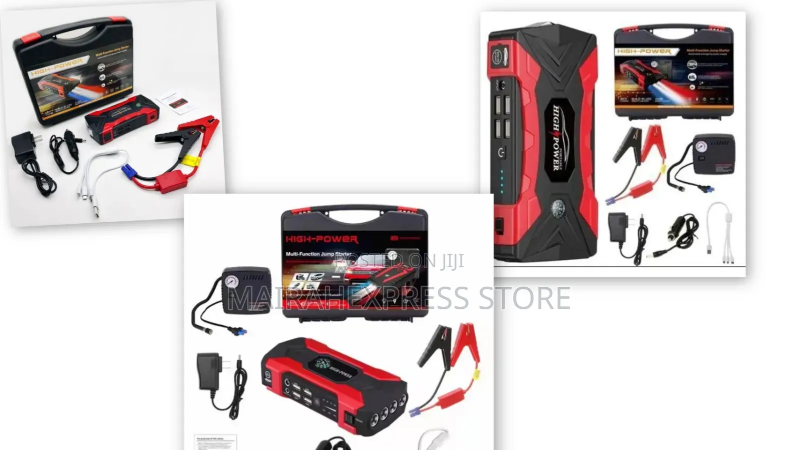 2in1 High-Power Multi-Function Jump Starter + Tire Inflator 2st8