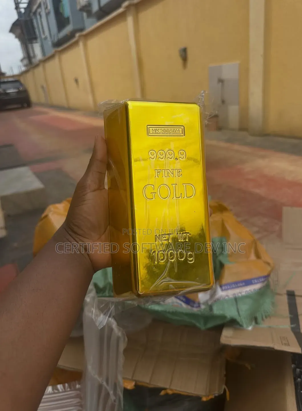 Gold Bar Props
