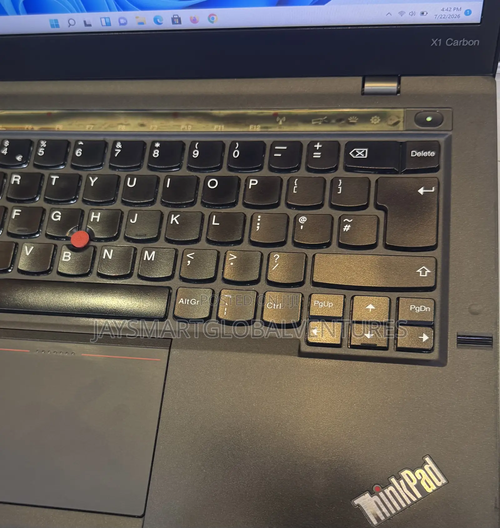 Laptop Lenovo ThinkPad X1 Carbon 8GB Intel Core i7 SSD 128GB