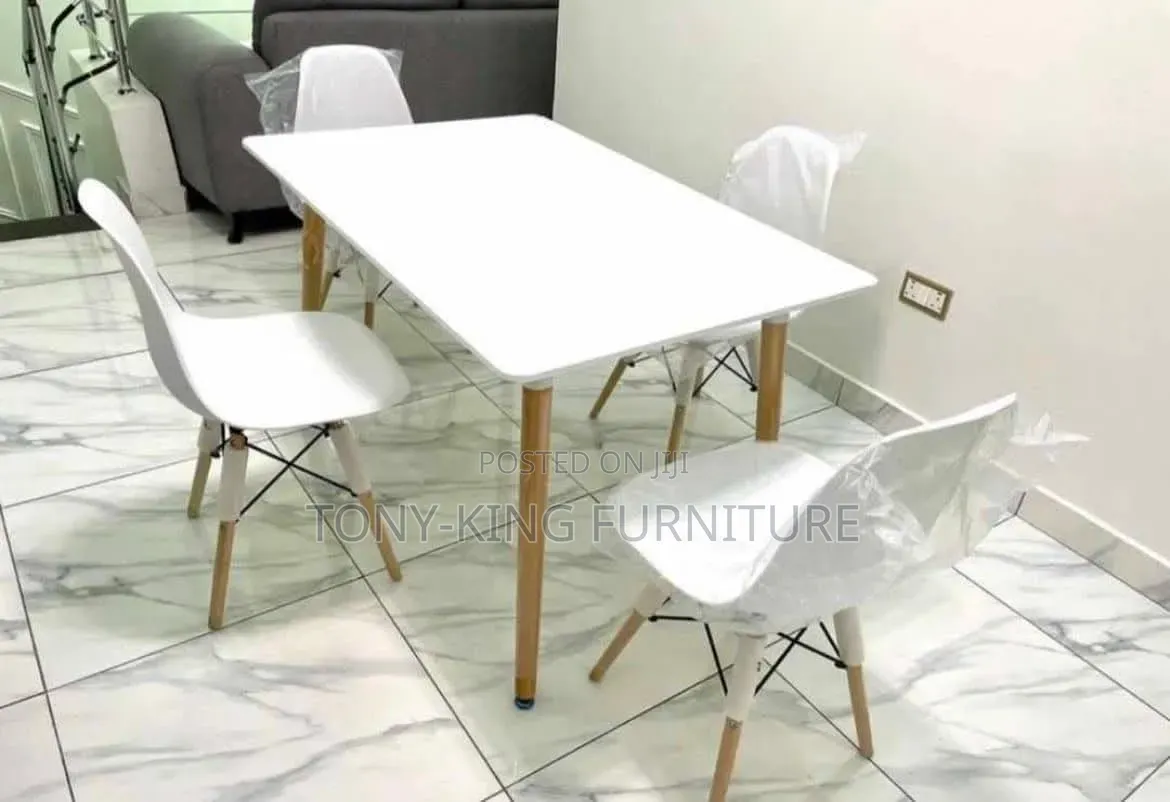 Imported Wooden Dining Table Set by 4-Seater