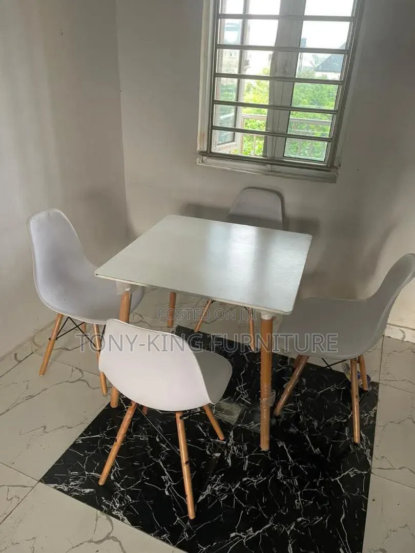 Imported Wooden Dining Table Set by 4-Seater