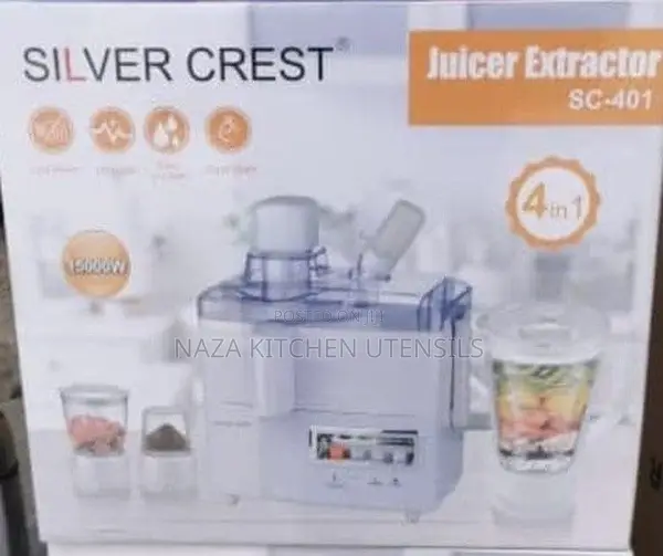 4 in 1 Silvercrest Juicer With Three Cup Blender