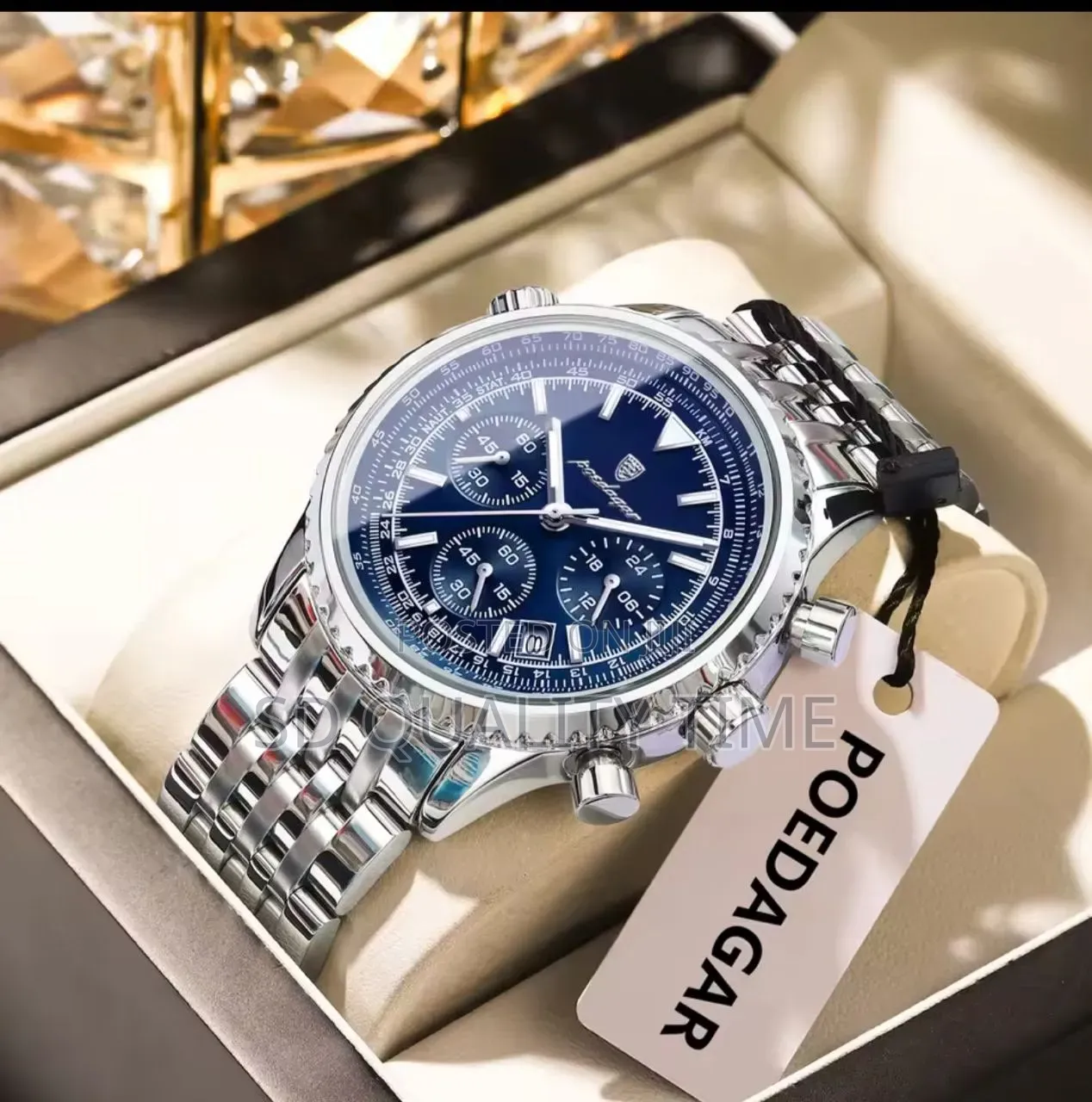 Poedagar Casual Chronographic Watch