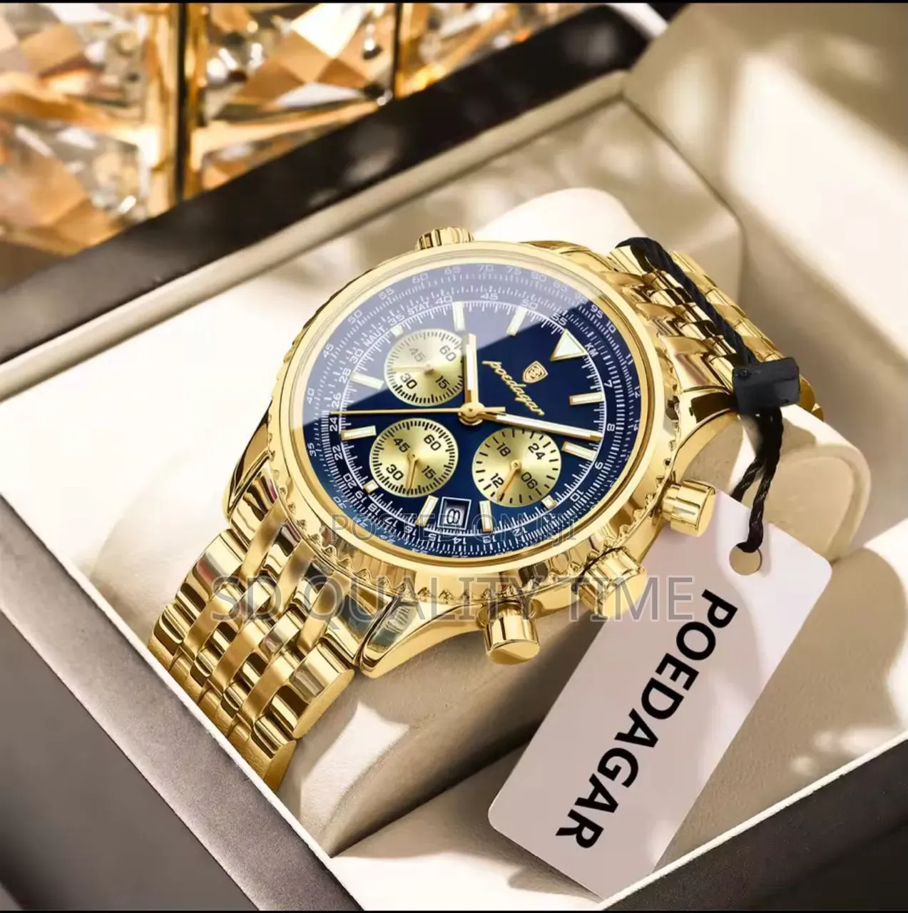 Poedagar Casual Chronographic Watch